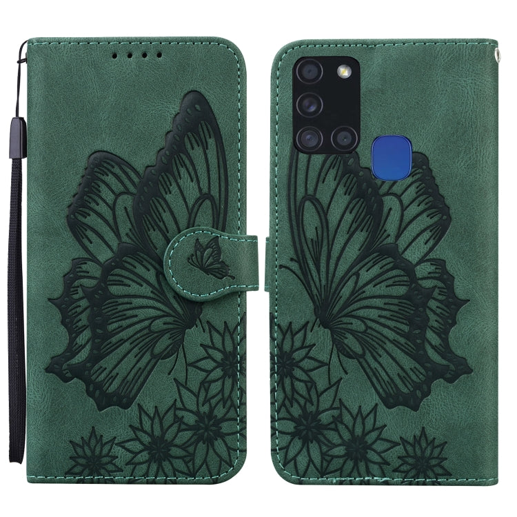 Retro Skin Feel Butterflies Embossing Horizontal Flip Leather Case with Holder & Card Slots & Wallet, For Samsung Galaxy A11, For Samsung Galaxy A12 5G, For Samsung Galaxy A21, For Samsung Galaxy A21s, For Samsung Galaxy A42 5G, For Samsung Galaxy A51 ...