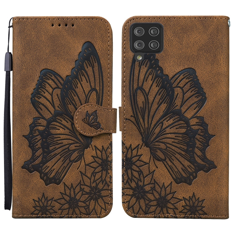 Retro Skin Feel Butterflies Embossing Horizontal Flip Leather Case with Holder & Card Slots & Wallet, For Samsung Galaxy A11, For Samsung Galaxy A12 5G, For Samsung Galaxy A21, For Samsung Galaxy A21s, For Samsung Galaxy A42 5G, For Samsung Galaxy A51 ...