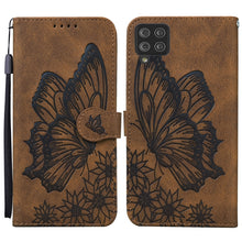 Load image into Gallery viewer, Retro Skin Feel Butterflies Embossing Horizontal Flip Leather Case with Holder &amp; Card Slots &amp; Wallet, For Samsung Galaxy A11, For Samsung Galaxy A12 5G, For Samsung Galaxy A21, For Samsung Galaxy A21s, For Samsung Galaxy A42 5G, For Samsung Galaxy A51 ...