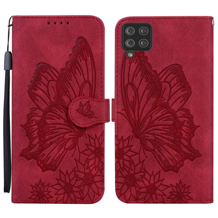 Retro Skin Feel Butterflies Embossing Horizontal Flip Leather Case with Holder & Card Slots & Wallet, For Samsung Galaxy A11, For Samsung Galaxy A12 5G, For Samsung Galaxy A21, For Samsung Galaxy A21s, For Samsung Galaxy A42 5G, For Samsung Galaxy A51 ...
