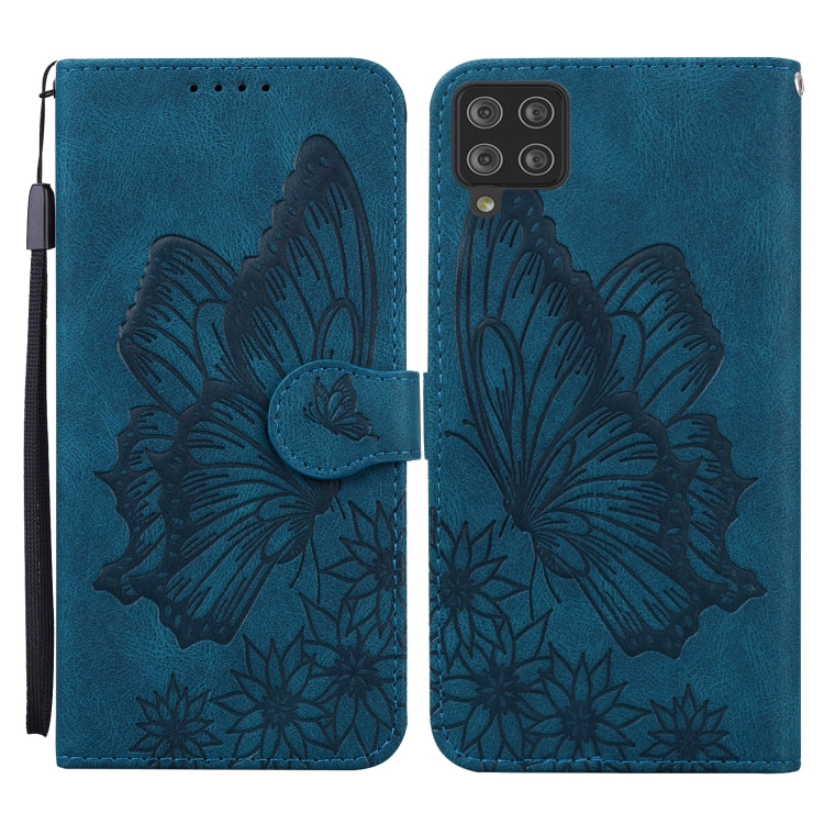 Retro Skin Feel Butterflies Embossing Horizontal Flip Leather Case with Holder & Card Slots & Wallet, For Samsung Galaxy A11, For Samsung Galaxy A12 5G, For Samsung Galaxy A21, For Samsung Galaxy A21s, For Samsung Galaxy A42 5G, For Samsung Galaxy A51 ...