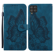 Load image into Gallery viewer, Retro Skin Feel Butterflies Embossing Horizontal Flip Leather Case with Holder &amp; Card Slots &amp; Wallet, For Samsung Galaxy A11, For Samsung Galaxy A12 5G, For Samsung Galaxy A21, For Samsung Galaxy A21s, For Samsung Galaxy A42 5G, For Samsung Galaxy A51 ...