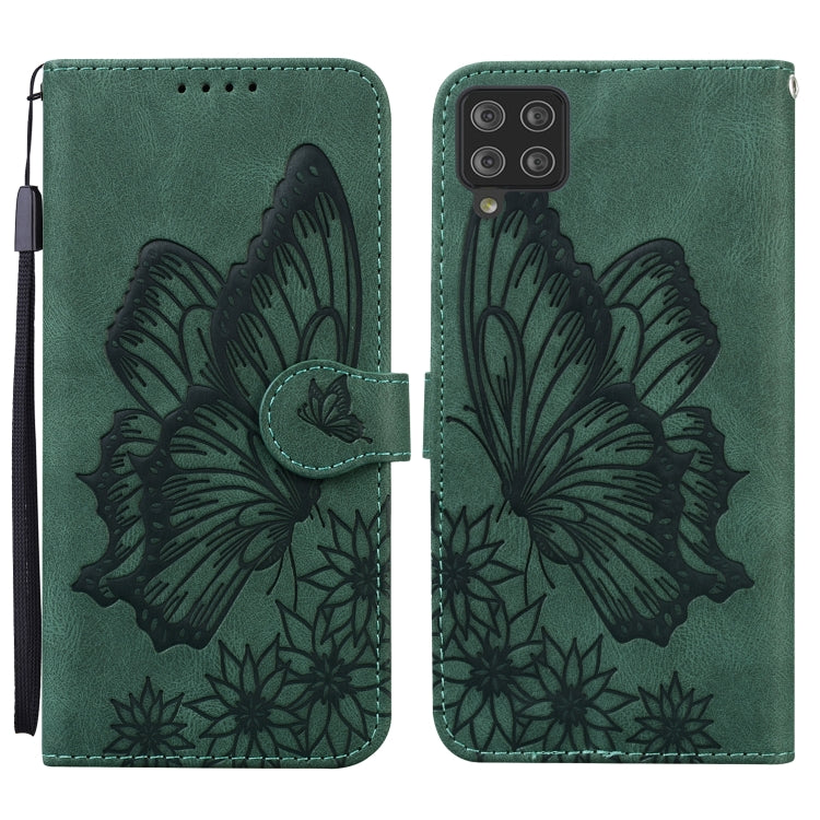 Retro Skin Feel Butterflies Embossing Horizontal Flip Leather Case with Holder & Card Slots & Wallet, For Samsung Galaxy A11, For Samsung Galaxy A12 5G, For Samsung Galaxy A21, For Samsung Galaxy A21s, For Samsung Galaxy A42 5G, For Samsung Galaxy A51 ...