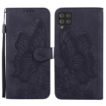 Load image into Gallery viewer, Retro Skin Feel Butterflies Embossing Horizontal Flip Leather Case with Holder &amp; Card Slots &amp; Wallet, For Samsung Galaxy A11, For Samsung Galaxy A12 5G, For Samsung Galaxy A21, For Samsung Galaxy A21s, For Samsung Galaxy A42 5G, For Samsung Galaxy A51 ...