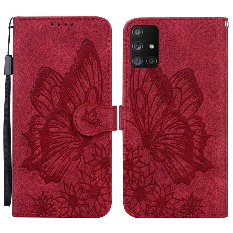 Retro Skin Feel Butterflies Embossing Horizontal Flip Leather Case with Holder & Card Slots & Wallet, For Samsung Galaxy A11, For Samsung Galaxy A12 5G, For Samsung Galaxy A21, For Samsung Galaxy A21s, For Samsung Galaxy A42 5G, For Samsung Galaxy A51 ...