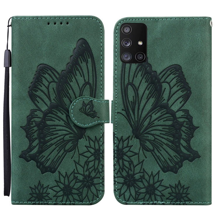 Retro Skin Feel Butterflies Embossing Horizontal Flip Leather Case with Holder & Card Slots & Wallet, For Samsung Galaxy A11, For Samsung Galaxy A12 5G, For Samsung Galaxy A21, For Samsung Galaxy A21s, For Samsung Galaxy A42 5G, For Samsung Galaxy A51 ...