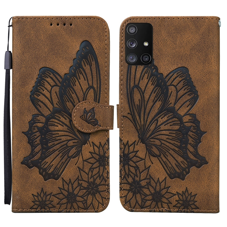 Retro Skin Feel Butterflies Embossing Horizontal Flip Leather Case with Holder & Card Slots & Wallet, For Samsung Galaxy A11, For Samsung Galaxy A12 5G, For Samsung Galaxy A21, For Samsung Galaxy A21s, For Samsung Galaxy A42 5G, For Samsung Galaxy A51 ...