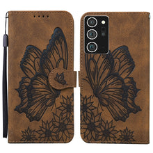 Load image into Gallery viewer, Retro Skin Feel Butterflies Embossing Horizontal Flip Leather Case with Holder &amp; Card Slots &amp; Wallet, For Samsung Galaxy A11, For Samsung Galaxy A12 5G, For Samsung Galaxy A21, For Samsung Galaxy A21s, For Samsung Galaxy A42 5G, For Samsung Galaxy A51 ...