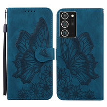 Load image into Gallery viewer, Retro Skin Feel Butterflies Embossing Horizontal Flip Leather Case with Holder &amp; Card Slots &amp; Wallet, For Samsung Galaxy A11, For Samsung Galaxy A12 5G, For Samsung Galaxy A21, For Samsung Galaxy A21s, For Samsung Galaxy A42 5G, For Samsung Galaxy A51 ...