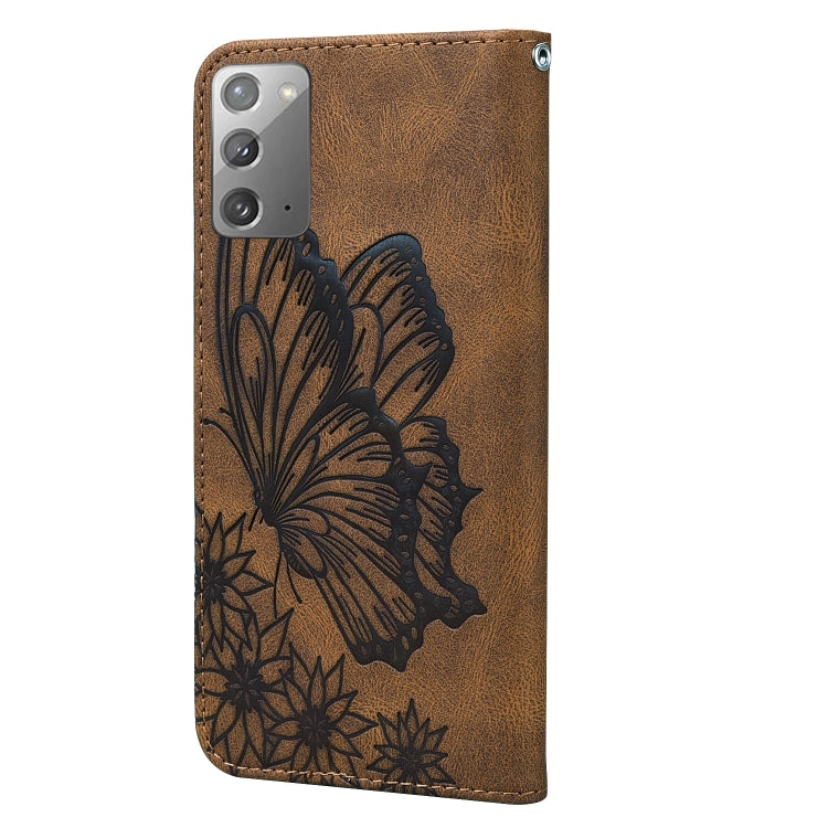 Retro Skin Feel Butterflies Embossing Horizontal Flip Leather Case with Holder & Card Slots & Wallet, For Samsung Galaxy Note20 5G, For Samsung Galaxy S20, For Samsung Galaxy S20 FE, For Samsung Galaxy S20+, For Samsung Galaxy S20 Ultra                ...