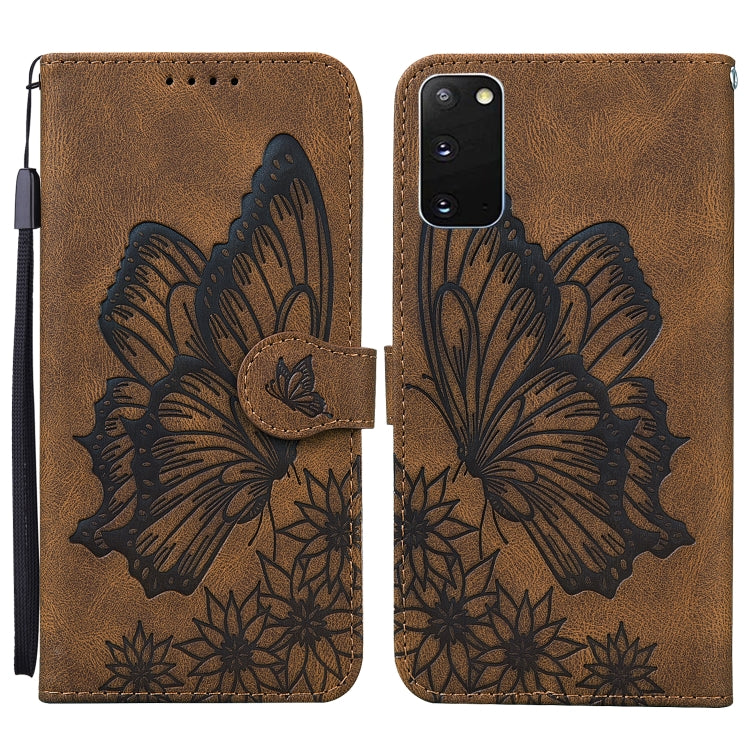 Retro Skin Feel Butterflies Embossing Horizontal Flip Leather Case with Holder & Card Slots & Wallet, For Samsung Galaxy Note20 5G, For Samsung Galaxy S20, For Samsung Galaxy S20 FE, For Samsung Galaxy S20+, For Samsung Galaxy S20 Ultra                ...