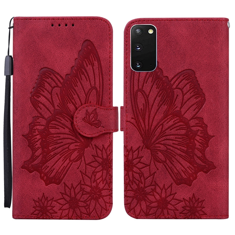 Retro Skin Feel Butterflies Embossing Horizontal Flip Leather Case with Holder & Card Slots & Wallet, For Samsung Galaxy Note20 5G, For Samsung Galaxy S20, For Samsung Galaxy S20 FE, For Samsung Galaxy S20+, For Samsung Galaxy S20 Ultra                ...