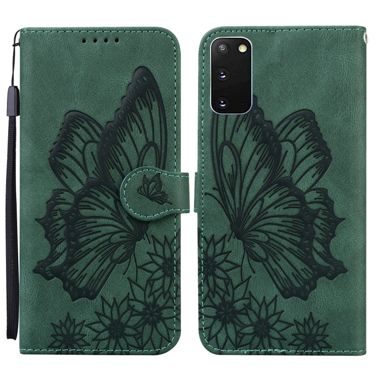 Retro Skin Feel Butterflies Embossing Horizontal Flip Leather Case with Holder & Card Slots & Wallet, For Samsung Galaxy Note20 5G, For Samsung Galaxy S20, For Samsung Galaxy S20 FE, For Samsung Galaxy S20+, For Samsung Galaxy S20 Ultra                ...