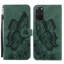 Load image into Gallery viewer, Retro Skin Feel Butterflies Embossing Horizontal Flip Leather Case with Holder &amp; Card Slots &amp; Wallet, For Samsung Galaxy Note20 5G, For Samsung Galaxy S20, For Samsung Galaxy S20 FE, For Samsung Galaxy S20+, For Samsung Galaxy S20 Ultra                ...
