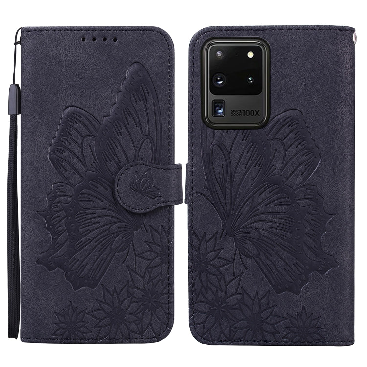 Retro Skin Feel Butterflies Embossing Horizontal Flip Leather Case with Holder & Card Slots & Wallet, For Samsung Galaxy Note20 5G, For Samsung Galaxy S20, For Samsung Galaxy S20 FE, For Samsung Galaxy S20+, For Samsung Galaxy S20 Ultra                ...