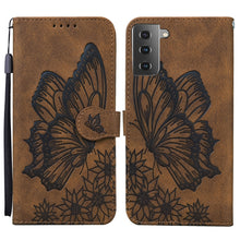 Load image into Gallery viewer, Retro Skin Feel Butterflies Embossing Horizontal Flip Leather Case with Holder &amp; Card Slots &amp; Wallet, For Samsung Galaxy Note20 5G, For Samsung Galaxy S20, For Samsung Galaxy S20 FE, For Samsung Galaxy S20+, For Samsung Galaxy S20 Ultra                ...