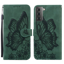 Load image into Gallery viewer, Retro Skin Feel Butterflies Embossing Horizontal Flip Leather Case with Holder &amp; Card Slots &amp; Wallet, For Samsung Galaxy Note20 5G, For Samsung Galaxy S20, For Samsung Galaxy S20 FE, For Samsung Galaxy S20+, For Samsung Galaxy S20 Ultra                ...