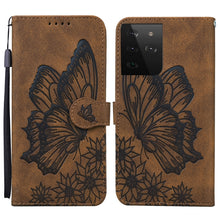 Load image into Gallery viewer, Retro Skin Feel Butterflies Embossing Horizontal Flip Leather Case with Holder &amp; Card Slots &amp; Wallet, For Samsung Galaxy Note20 5G, For Samsung Galaxy S20, For Samsung Galaxy S20 FE, For Samsung Galaxy S20+, For Samsung Galaxy S20 Ultra                ...