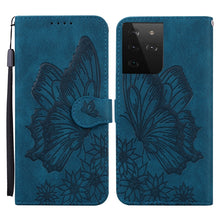 Load image into Gallery viewer, Retro Skin Feel Butterflies Embossing Horizontal Flip Leather Case with Holder &amp; Card Slots &amp; Wallet, For Samsung Galaxy Note20 5G, For Samsung Galaxy S20, For Samsung Galaxy S20 FE, For Samsung Galaxy S20+, For Samsung Galaxy S20 Ultra                ...