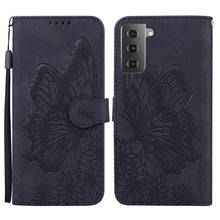 Load image into Gallery viewer, Retro Skin Feel Butterflies Embossing Horizontal Flip Leather Case with Holder &amp; Card Slots &amp; Wallet, For Samsung Galaxy Note20 5G, For Samsung Galaxy S20, For Samsung Galaxy S20 FE, For Samsung Galaxy S20+, For Samsung Galaxy S20 Ultra                ...