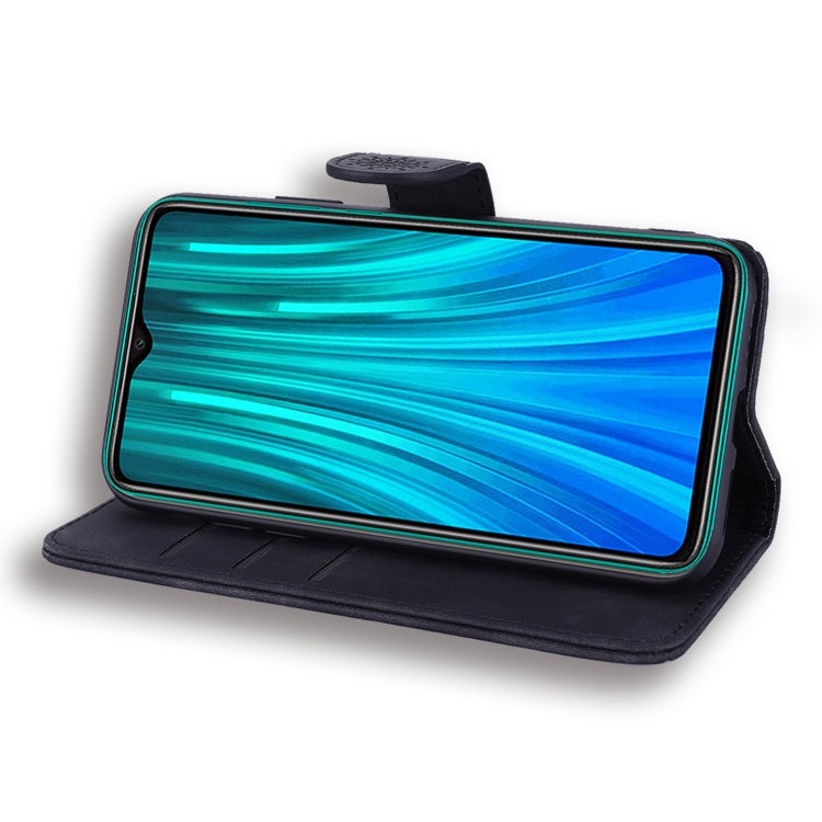 Calf Pattern Mandala Double Folding Design Embossed Leather Case with Wallet & Holder & Card Slots