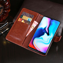 Load image into Gallery viewer, idewei Crazy Horse Texture Horizontal Flip Leather Case with Holder &amp; Card Slots &amp; Wallet, For Lenovo K12, For Lenovo K12 Note, For Lenovo K12 Pro, For LG K71, For OPPO A15s, For OPPO Reno5 4G