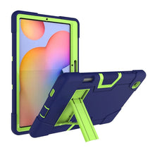 Load image into Gallery viewer, Contrast Color Robot Shockproof Silicon + PC Protective Case with Holder, For Samsung Galaxy Tab S6 Lite P610, For Samsung Galaxy Tab A 8.4 (2020) T307, For Samsung Galaxy Tab A7 10.4 (2020) T500
