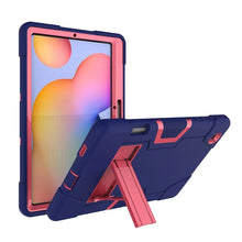 Load image into Gallery viewer, Contrast Color Robot Shockproof Silicon + PC Protective Case with Holder, For Samsung Galaxy Tab S6 Lite P610, For Samsung Galaxy Tab A 8.4 (2020) T307, For Samsung Galaxy Tab A7 10.4 (2020) T500