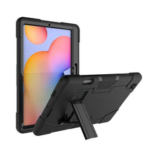 Load image into Gallery viewer, Contrast Color Robot Shockproof Silicon + PC Protective Case with Holder, For Samsung Galaxy Tab S6 Lite P610, For Samsung Galaxy Tab A 8.4 (2020) T307, For Samsung Galaxy Tab A7 10.4 (2020) T500