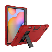 Load image into Gallery viewer, Contrast Color Robot Shockproof Silicon + PC Protective Case with Holder, For Samsung Galaxy Tab S6 Lite P610, For Samsung Galaxy Tab A 8.4 (2020) T307, For Samsung Galaxy Tab A7 10.4 (2020) T500