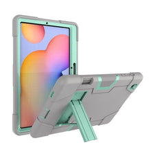 Load image into Gallery viewer, Contrast Color Robot Shockproof Silicon + PC Protective Case with Holder, For Samsung Galaxy Tab S6 Lite P610, For Samsung Galaxy Tab A 8.4 (2020) T307, For Samsung Galaxy Tab A7 10.4 (2020) T500