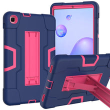 Load image into Gallery viewer, Contrast Color Robot Shockproof Silicon + PC Protective Case with Holder, For Samsung Galaxy Tab S6 Lite P610, For Samsung Galaxy Tab A 8.4 (2020) T307, For Samsung Galaxy Tab A7 10.4 (2020) T500