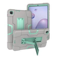 Load image into Gallery viewer, Contrast Color Robot Shockproof Silicon + PC Protective Case with Holder, For Samsung Galaxy Tab S6 Lite P610, For Samsung Galaxy Tab A 8.4 (2020) T307, For Samsung Galaxy Tab A7 10.4 (2020) T500