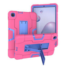 Load image into Gallery viewer, Contrast Color Robot Shockproof Silicon + PC Protective Case with Holder, For Samsung Galaxy Tab S6 Lite P610, For Samsung Galaxy Tab A 8.4 (2020) T307, For Samsung Galaxy Tab A7 10.4 (2020) T500