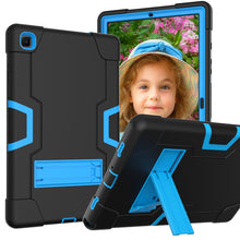 Load image into Gallery viewer, Contrast Color Robot Shockproof Silicon + PC Protective Case with Holder, For Samsung Galaxy Tab S6 Lite P610, For Samsung Galaxy Tab A 8.4 (2020) T307, For Samsung Galaxy Tab A7 10.4 (2020) T500