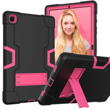 Load image into Gallery viewer, Contrast Color Robot Shockproof Silicon + PC Protective Case with Holder, For Samsung Galaxy Tab S6 Lite P610, For Samsung Galaxy Tab A 8.4 (2020) T307, For Samsung Galaxy Tab A7 10.4 (2020) T500