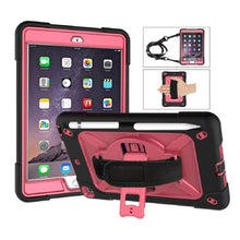 Load image into Gallery viewer, Contrast Color Silicone + PC Combination Case with Holder, For iPad mini 3