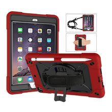 Load image into Gallery viewer, Contrast Color Silicone + PC Combination Case with Holder, For iPad mini 3