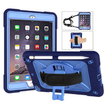 Load image into Gallery viewer, Contrast Color Silicone + PC Combination Case with Holder, For iPad mini 3