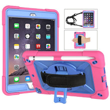 Load image into Gallery viewer, Contrast Color Silicone + PC Combination Case with Holder, For iPad mini 3