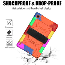 Load image into Gallery viewer, Contrast Color Silicone + PC Combination Case with Holder, For Samsung Galaxy Tab A7 10.4 (2020) T500