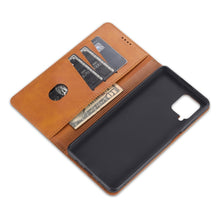 Load image into Gallery viewer, AZNS Magnetic Calf Texture Horizontal Flip Leather Case with Card Slots &amp; Holder &amp; Wallet, For Samsung Galaxy A12, For Samsung Galaxy S21 5G, For Xiaomi Mi 10T Lite 5G