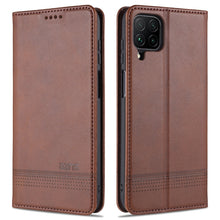 Load image into Gallery viewer, AZNS Magnetic Calf Texture Horizontal Flip Leather Case with Card Slots &amp; Holder &amp; Wallet, For Samsung Galaxy A12, For Samsung Galaxy S21 5G, For Xiaomi Mi 10T Lite 5G