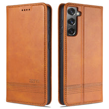 Load image into Gallery viewer, AZNS Magnetic Calf Texture Horizontal Flip Leather Case with Card Slots &amp; Holder &amp; Wallet, For Samsung Galaxy A12, For Samsung Galaxy S21 5G, For Xiaomi Mi 10T Lite 5G