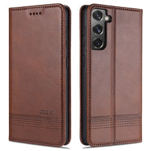 Load image into Gallery viewer, AZNS Magnetic Calf Texture Horizontal Flip Leather Case with Card Slots &amp; Holder &amp; Wallet, For Samsung Galaxy A12, For Samsung Galaxy S21 5G, For Xiaomi Mi 10T Lite 5G