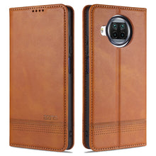 Load image into Gallery viewer, AZNS Magnetic Calf Texture Horizontal Flip Leather Case with Card Slots &amp; Holder &amp; Wallet, For Samsung Galaxy A12, For Samsung Galaxy S21 5G, For Xiaomi Mi 10T Lite 5G