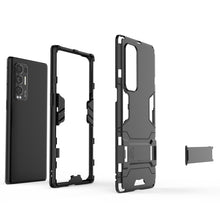 Load image into Gallery viewer, PC + TPU Shockproof Protective Case with Holder, For OPPO Reno5 Pro+, For Vivo Y51(2020 India), For Samsung Galaxy A52 5G