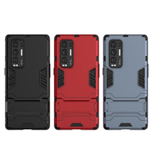 Load image into Gallery viewer, PC + TPU Shockproof Protective Case with Holder, For OPPO Reno5 Pro+, For Vivo Y51(2020 India), For Samsung Galaxy A52 5G