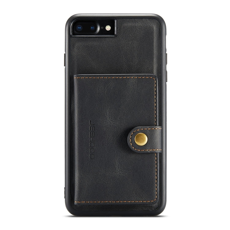 JEEHOOD Retro Magnetic Detachable Protective Case with Wallet & Card Slot & Holder, For iPhone 8 Plus & 7 Plus, For iPhone SE 2022 / SE 2020 & 8 & 7, For iPhone X / XS, For iPhone XR, For iPhone XS Max, For iPhone 11 Pro, For iPhone 11                 ...