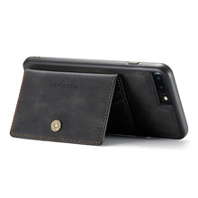 Load image into Gallery viewer, JEEHOOD Retro Magnetic Detachable Protective Case with Wallet &amp; Card Slot &amp; Holder, For iPhone 8 Plus &amp; 7 Plus, For iPhone SE 2022 / SE 2020 &amp; 8 &amp; 7, For iPhone X / XS, For iPhone XR, For iPhone XS Max, For iPhone 11 Pro, For iPhone 11                 ...
